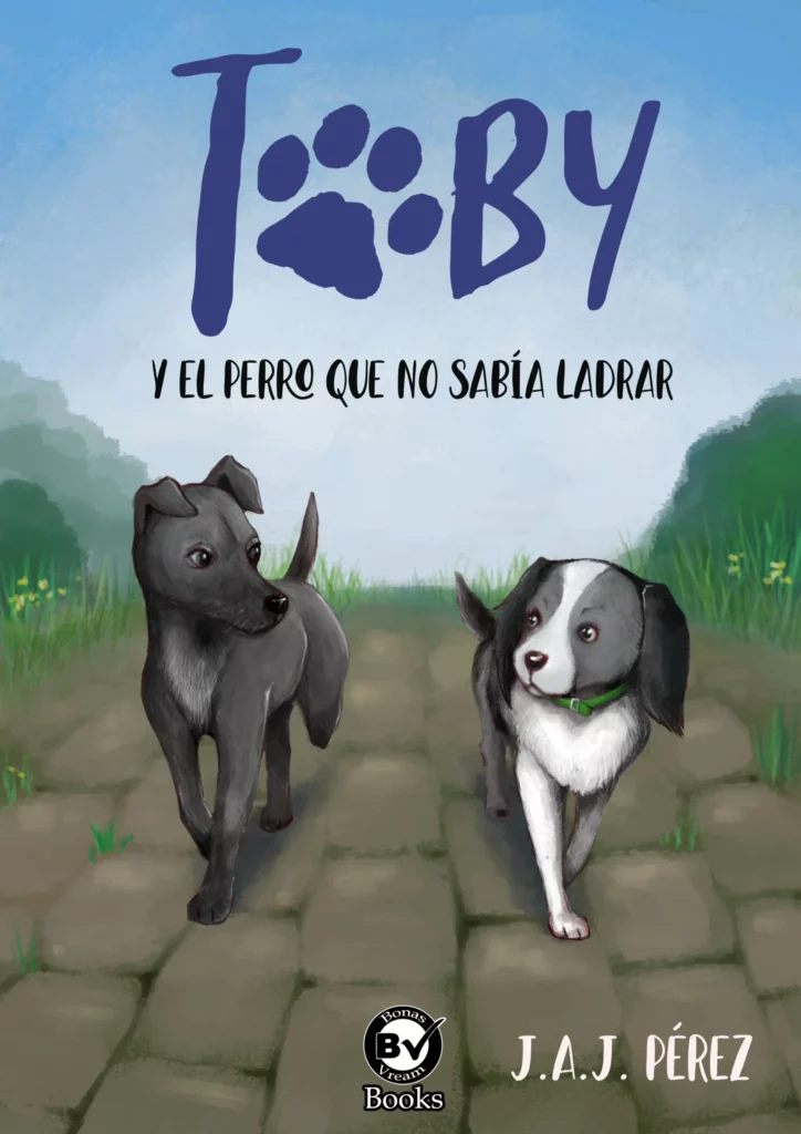 Toby y el perro que no sabía ladrar es un libro infantil que cuenta la tierna historia de un cachorro llamado Toby que busca a su dueña, Rocío