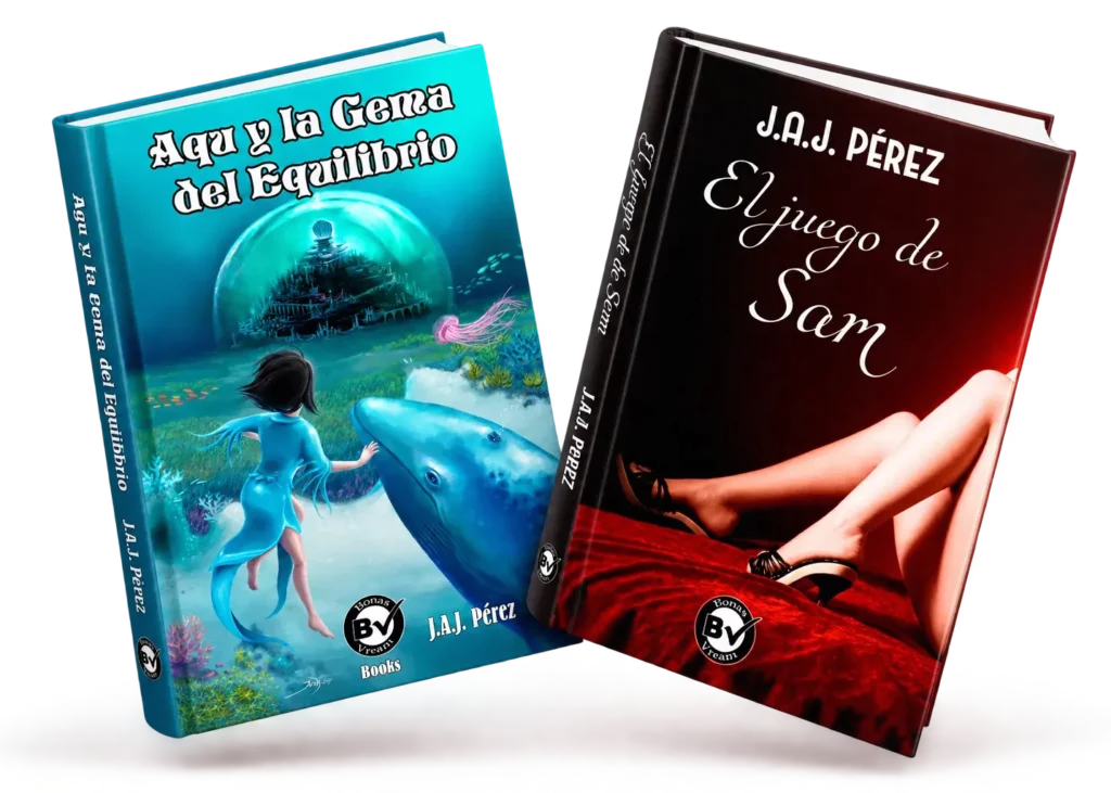 libros y relatos en español de jaj pérez, aqu y la gema del equilibrio
